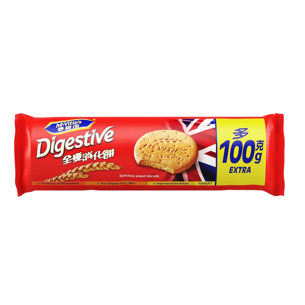 麦维他 全麦消化饼 | McVitie's Digestive Biscuit Original 400g