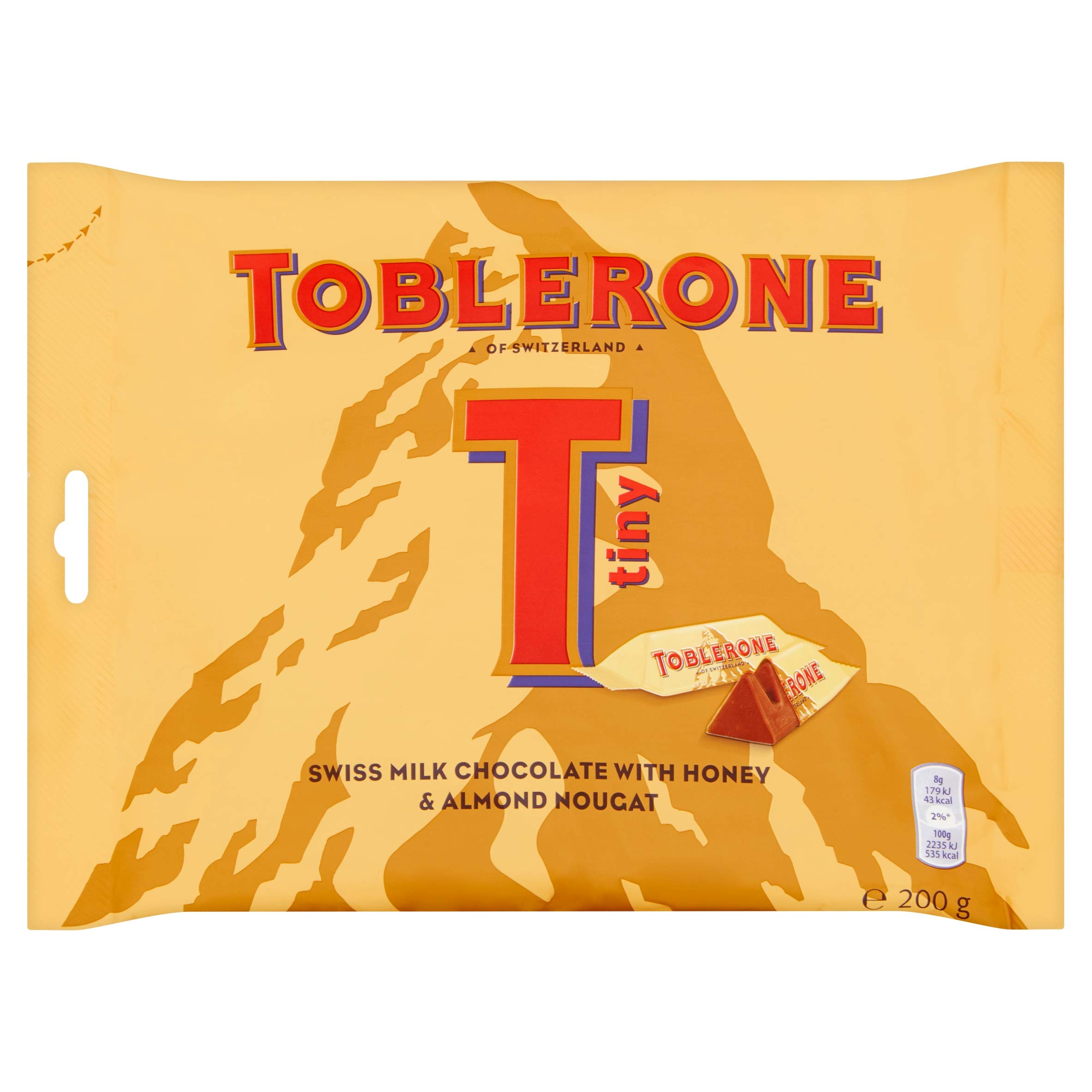 瑞士三角 迷你牛奶巧克力分享装 | Toblerone Tiny Milk Chocolate Sharebag 200g