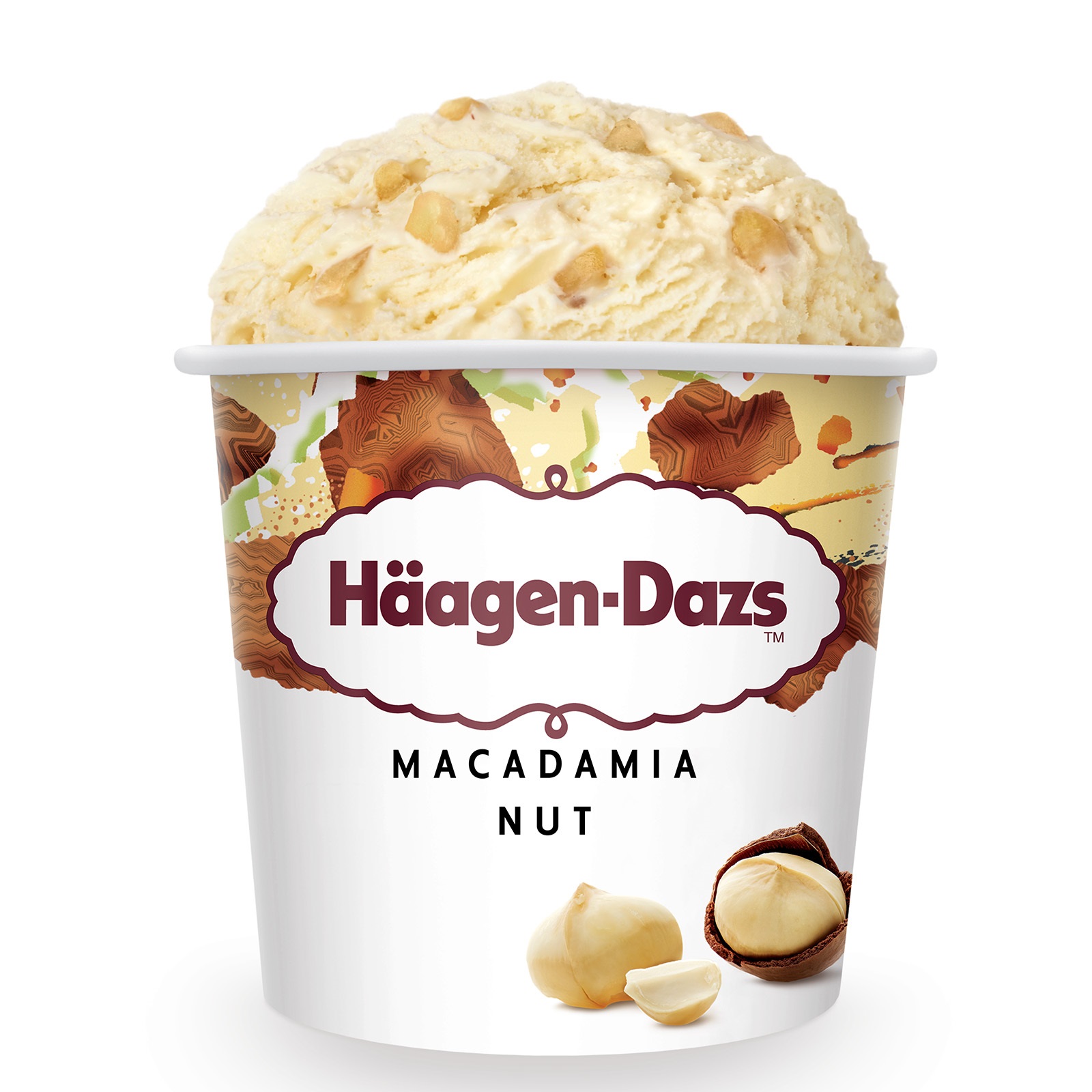 哈根达斯 夏威夷果仁冰淇淋 | Haagen-Dazs Macadamia Nut Ice Cream 473ml