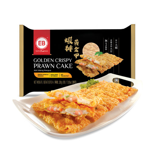 EB 虾排黄金甲 | EB Golden Crispy Prawn Cake 200g