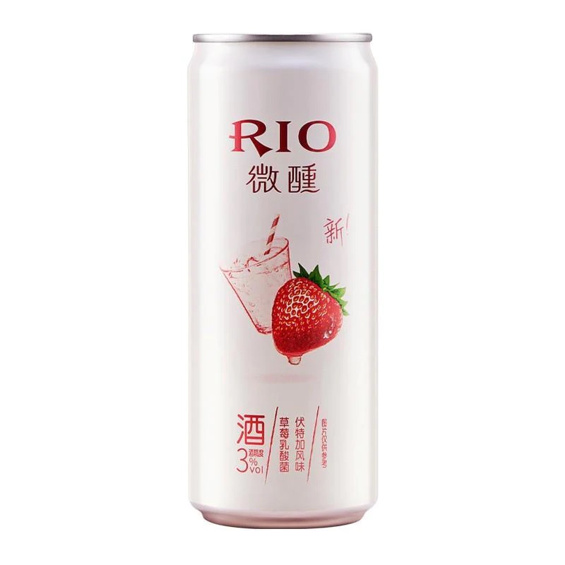 锐奥 微醺 草莓乳酸菌伏特加 | Rio 3% Light Cocktail Strawberry Yogurt+Vodka  330ml 