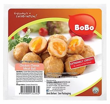 波波 芝士鸡肉丸 | Bobo Chicken Cheese Meatball 200g