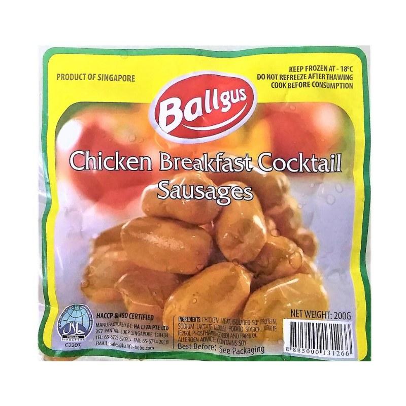 Ballgus 鸡肉小香肠 | Ballgus Chicken Breakfast Cocktail Sausages 200g