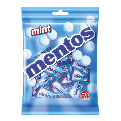 曼妥思 薄荷味万乐珠糖 | Mentos Mint Bag Chewy Dragees 135g