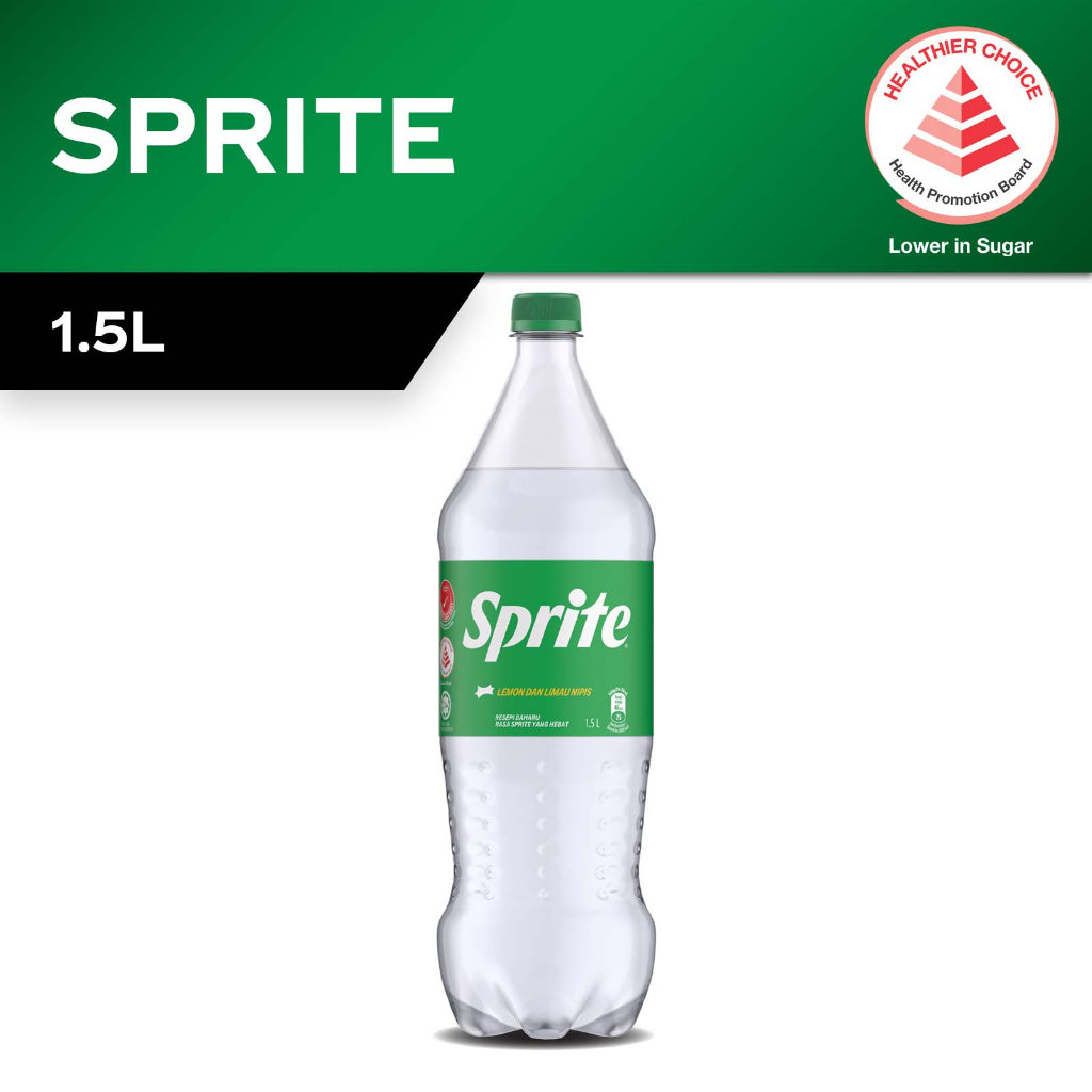 雪碧 | Sprite Sparkling Lemon Lime 1.5L