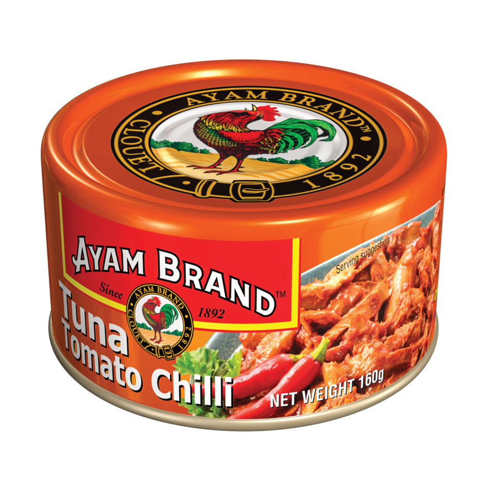 雄鸡标 番茄辣椒金枪鱼 | Ayam Brand Tuna Tomato Chilli  150g