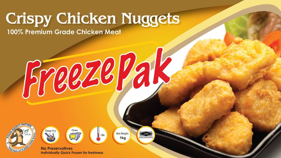 麦香鸡块 | FreezePak Crispy Chicken Nuggets 1kg