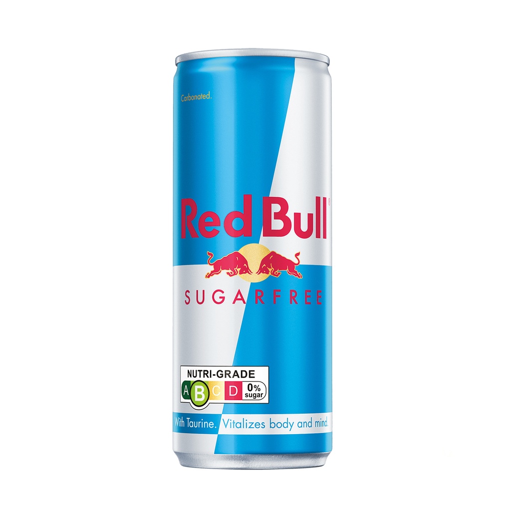 红牛 无糖劲能 能量饮料 | Red Bull Sugarfree Energy Drink Can 250ml