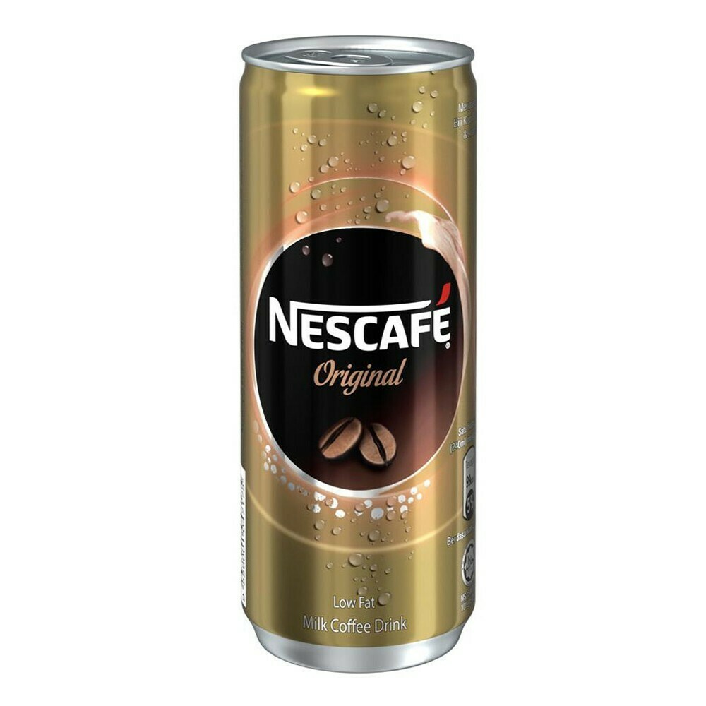 雀巢 原味咖啡 罐装 | Nescafe Original Milk Coffee Can Drink  6 x 240ml