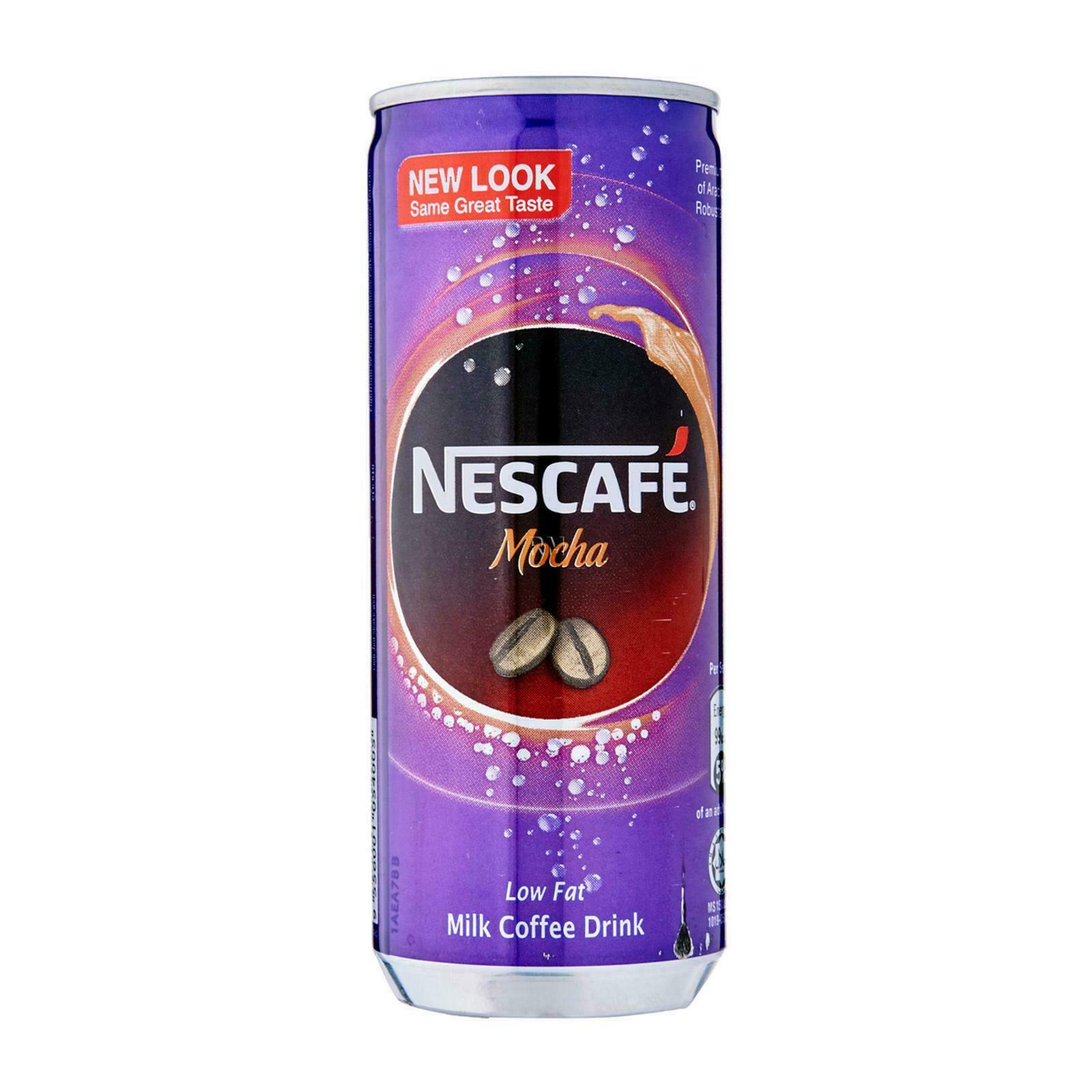 雀巢 摩卡咖啡 罐装 | Nescafe Mocha Milk Coffee Can Drink 6 x 240ml