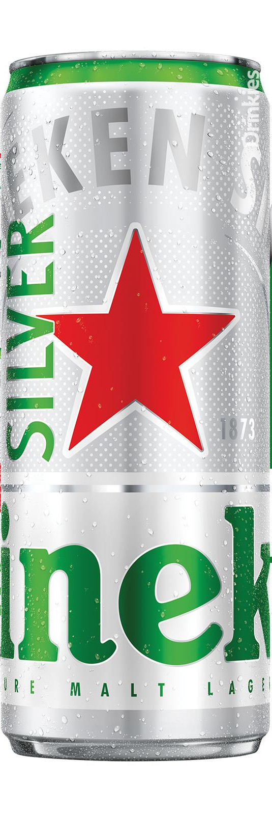 喜力啤酒 经典银星 | Heineken Silver Beer Can 320ml