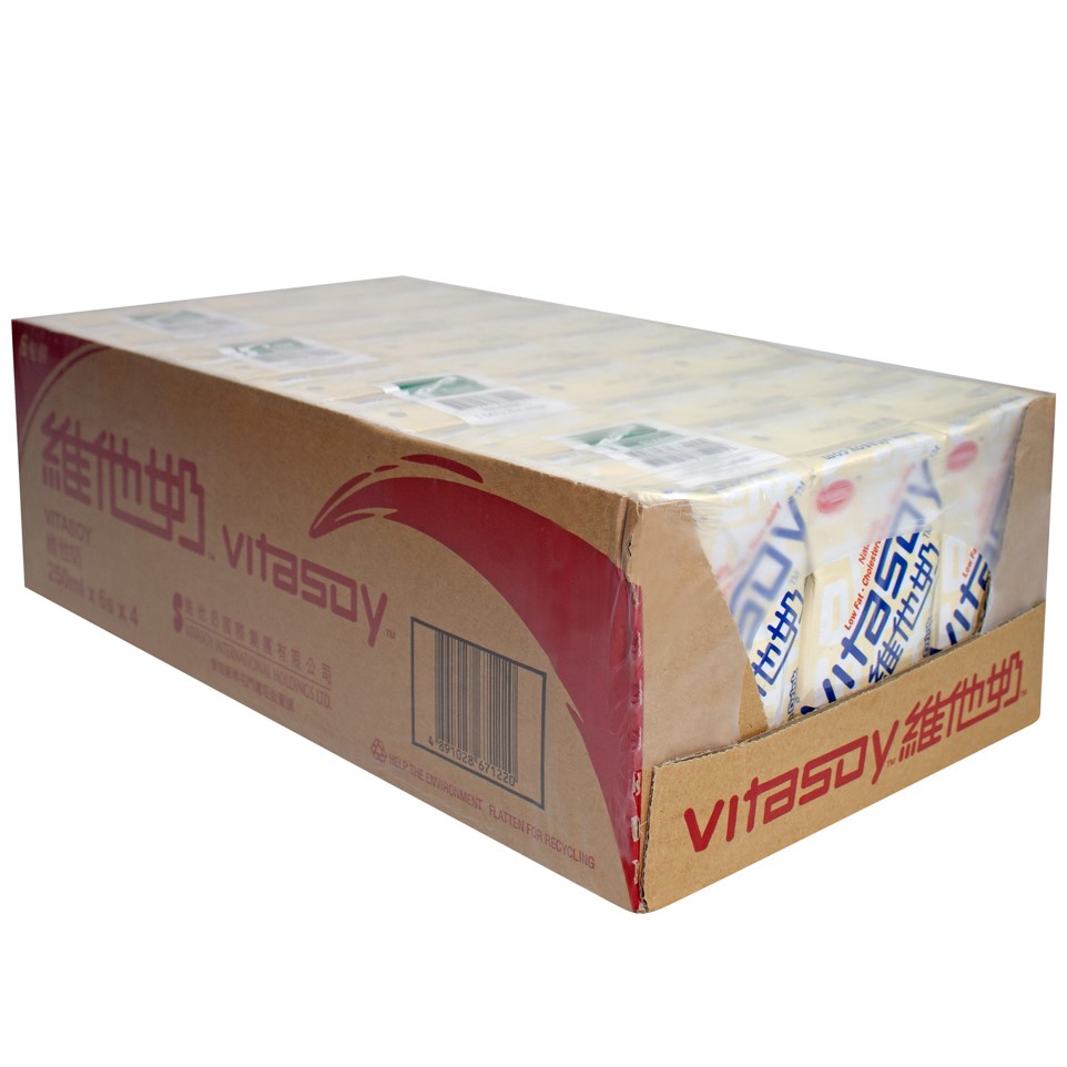 维他奶 原味豆奶 整箱 | Vitasoy Original Soy Drink Case 24 x 250ml