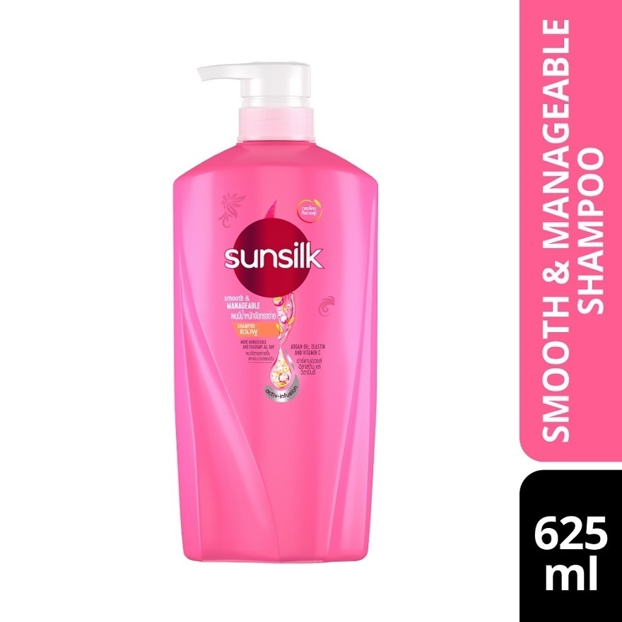 夏士莲 毛躁修护 洗发水 | Sunsilk Smooth And Manageable Nourishing Hair Shampoo 625ml