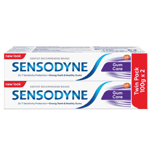 舒适达 牙龈护理牙膏 2支 | Sensodyne Gum Care Toothpaste Twin Pack 2 x 100g