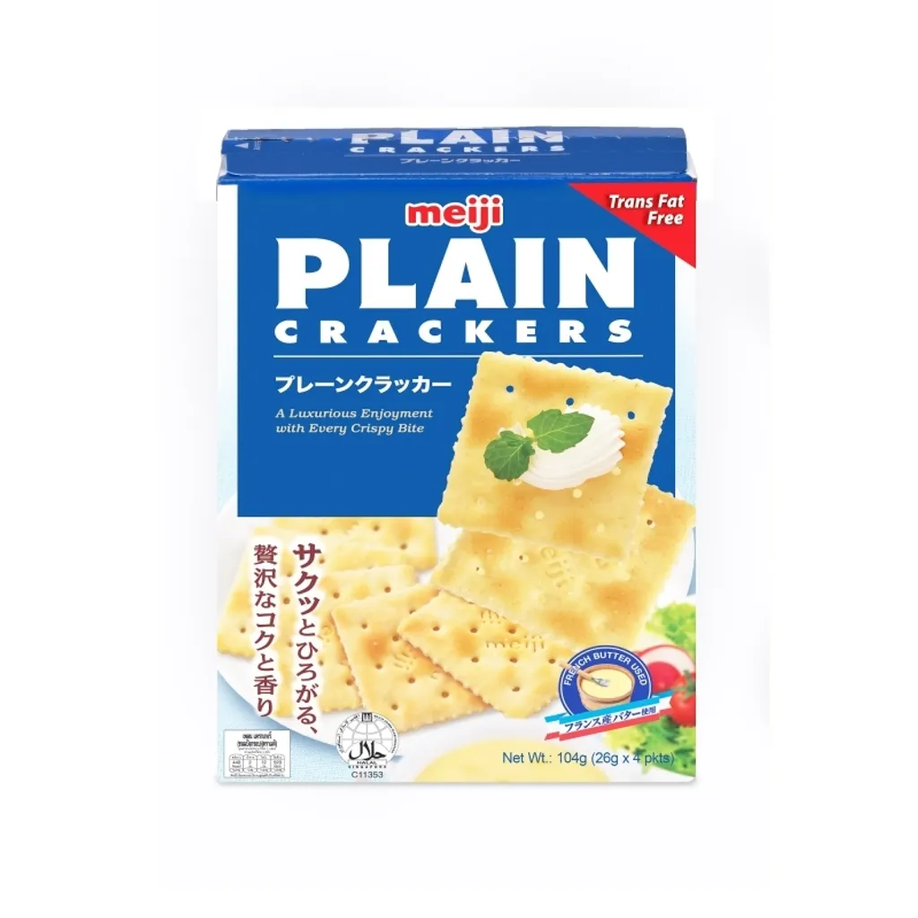 明治 苏打饼干 | Meiji Plain Crackers 416g