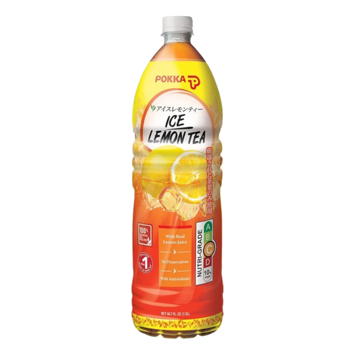 百佳 冰柠檬茶 瓶装 | Pokka Ice Lemon Tea 1.5L