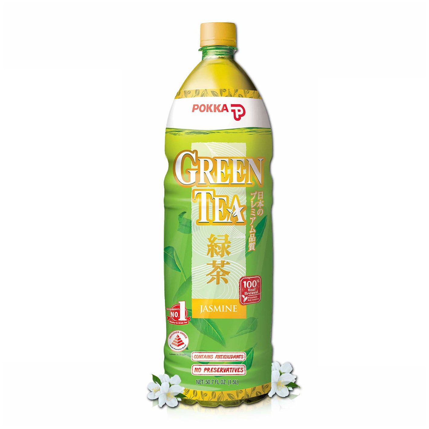 百佳 茉莉绿茶 瓶装 | Pokka Jasmine Green Tea 1.5L