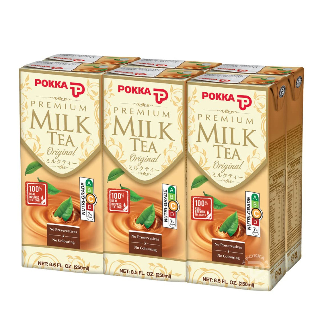 百佳 优质奶茶 | Pokka Premium Milk Tea 	6	x	250ml