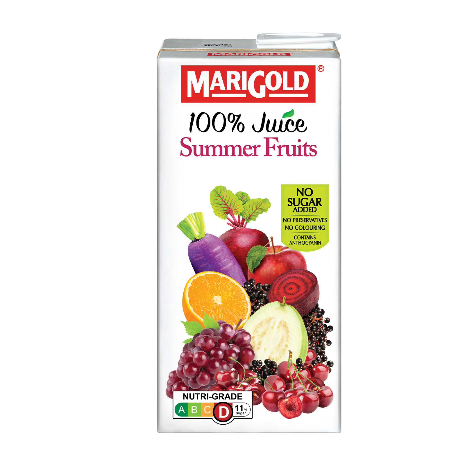 Marigold 100% 果汁【夏季蔬果】| Marigold 100% Summer Fruits & Veggies Juice			1L