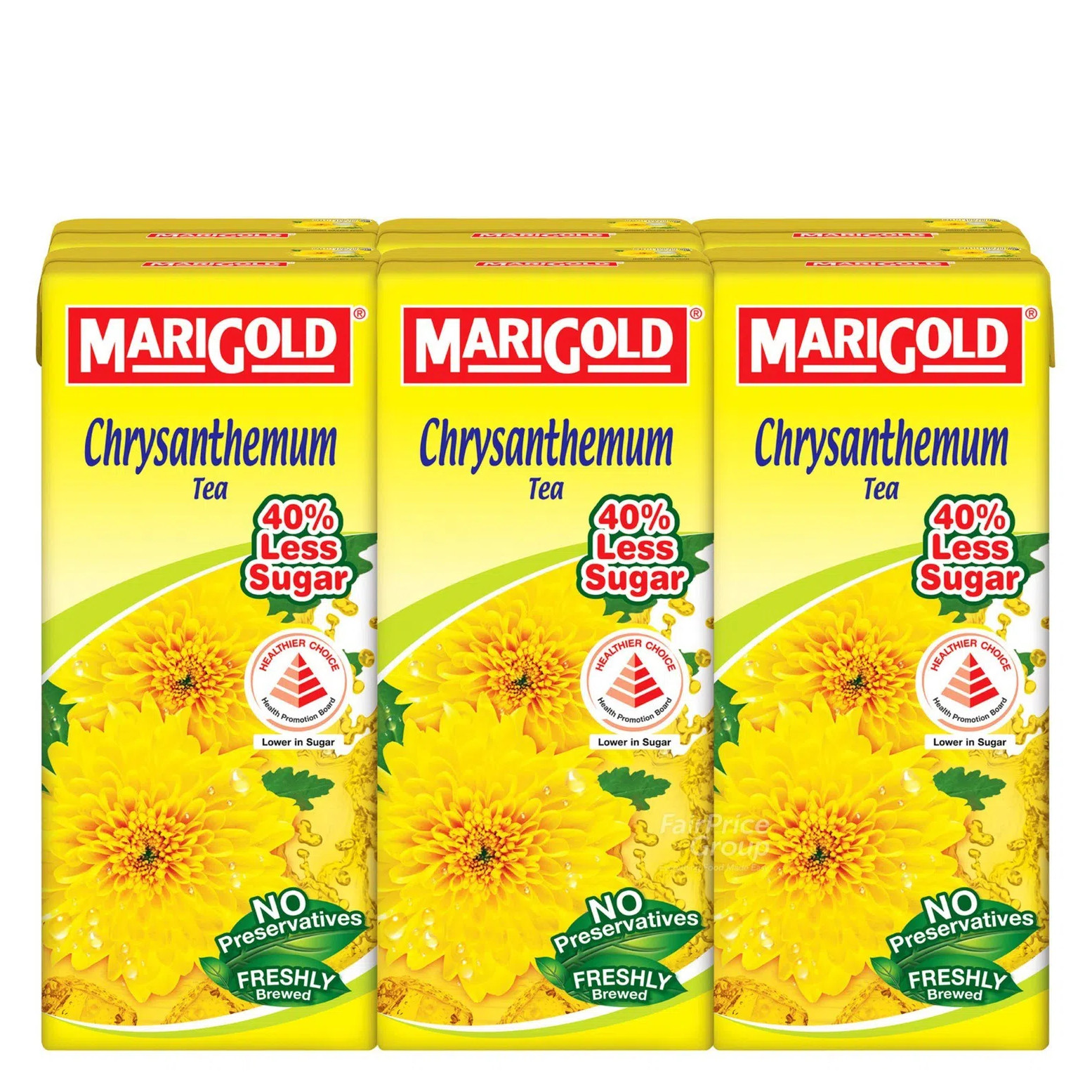 Marigold 低糖菊花茶 | Marigold Chrysanthemum Tea (Less Sweet) Packet Drink	6	x	250ml