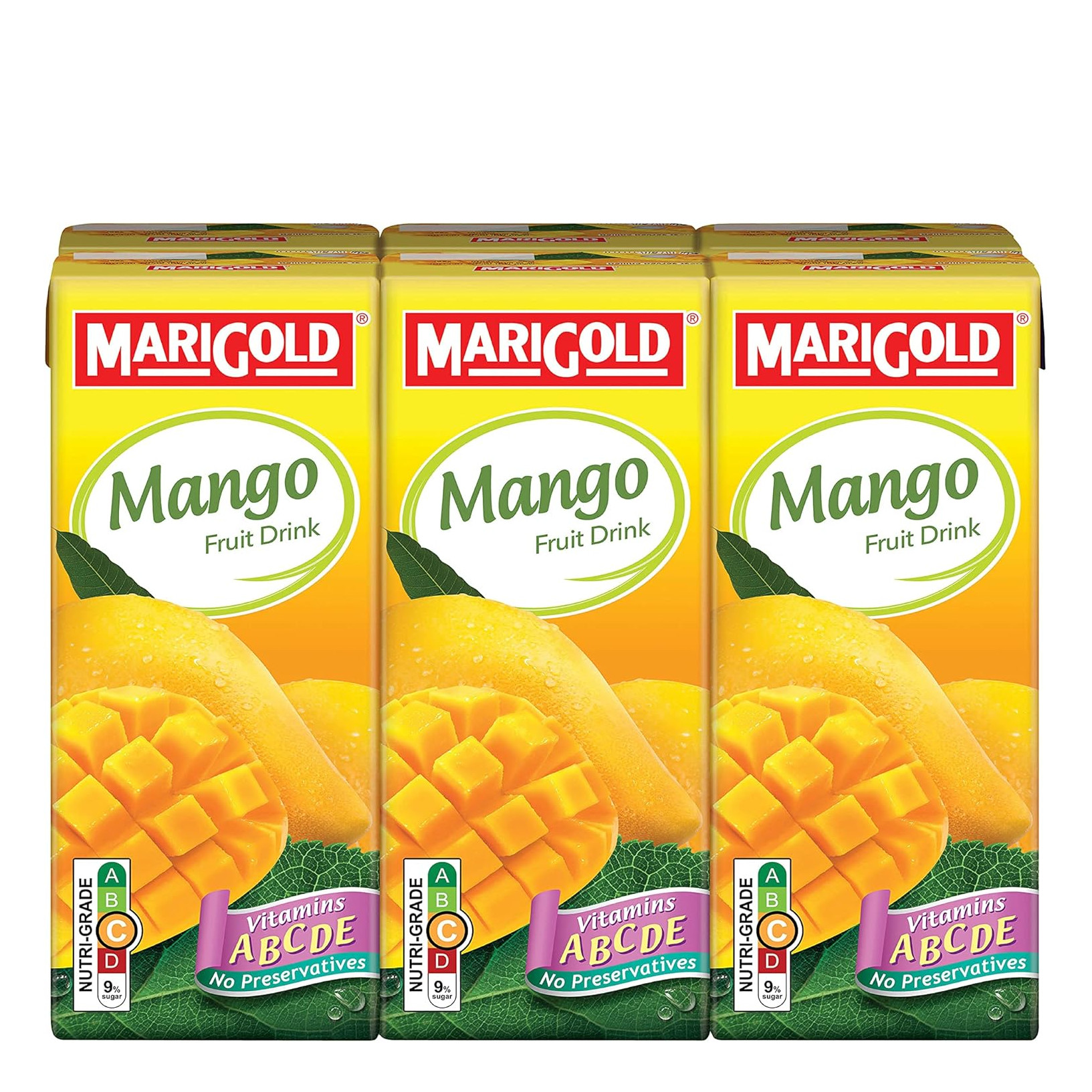 Marigold【芒果】果汁饮料 | Marigold Mango Fruit Drink 	6	x	250ml