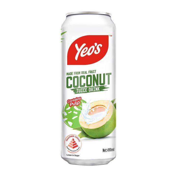 杨协成 椰子汁饮料 | Yeo's Coconut Juice Drink 490ml