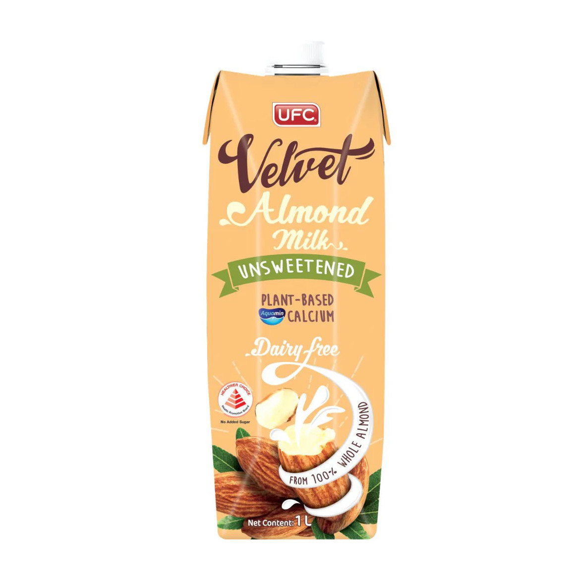 UFC Velvet 杏仁奶【无糖】| UFC Velvet Almond Milk Unsweetened 1L