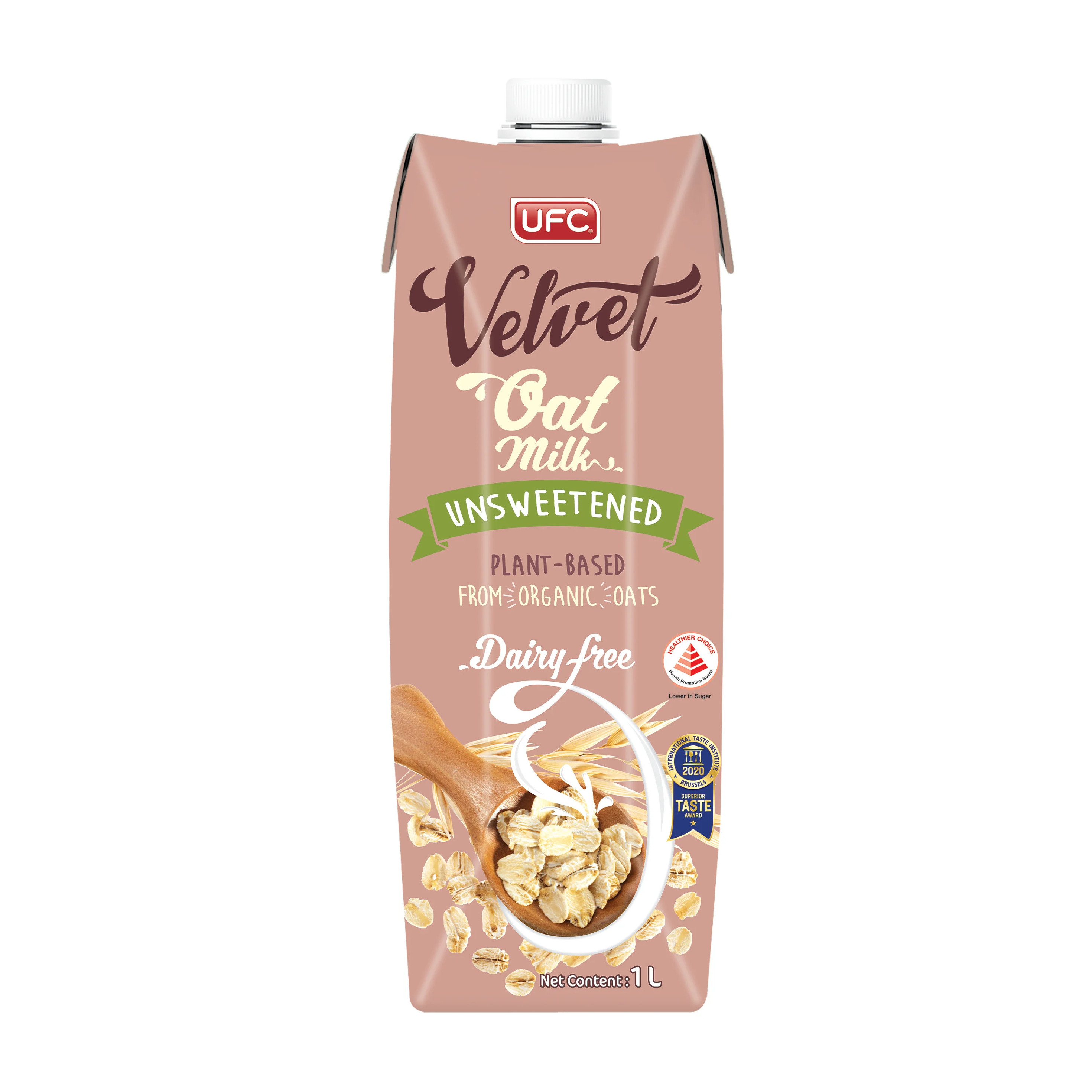 UFC Velvet 燕麦奶【无糖】| UFC Velvet Oat Milk Unsweetened 1L