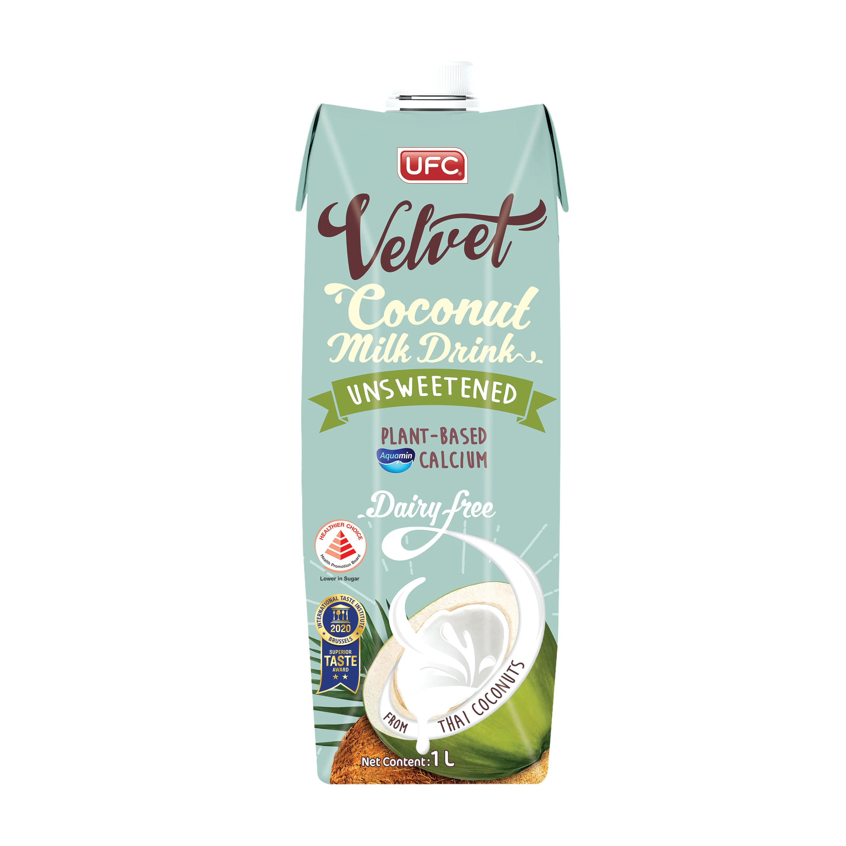 UFC Velvet 椰奶【无糖】| UFC Velvet Coconut Milk Unsweetened 1L