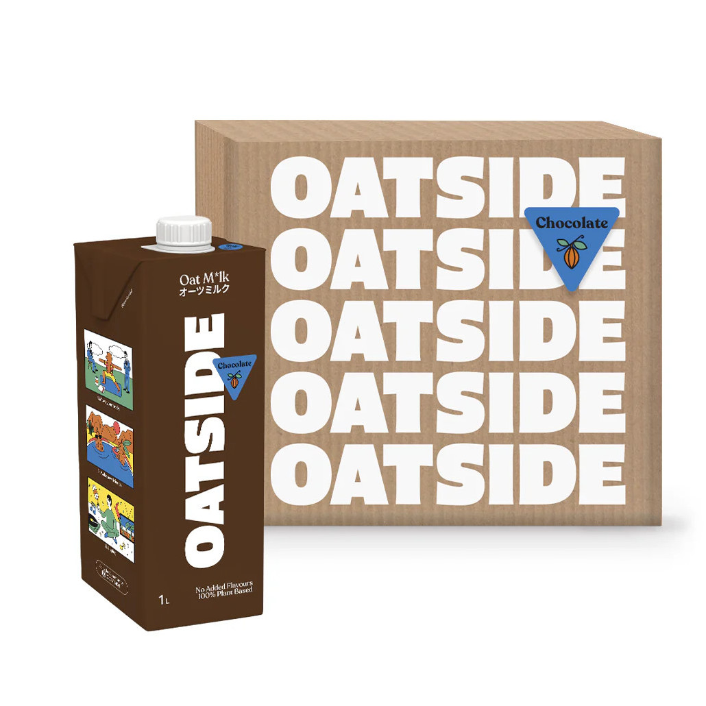 鸥乐赛 巧克力味燕麦奶 整箱 | Oatside Chocolate Oat Milk Case 6 x 1L