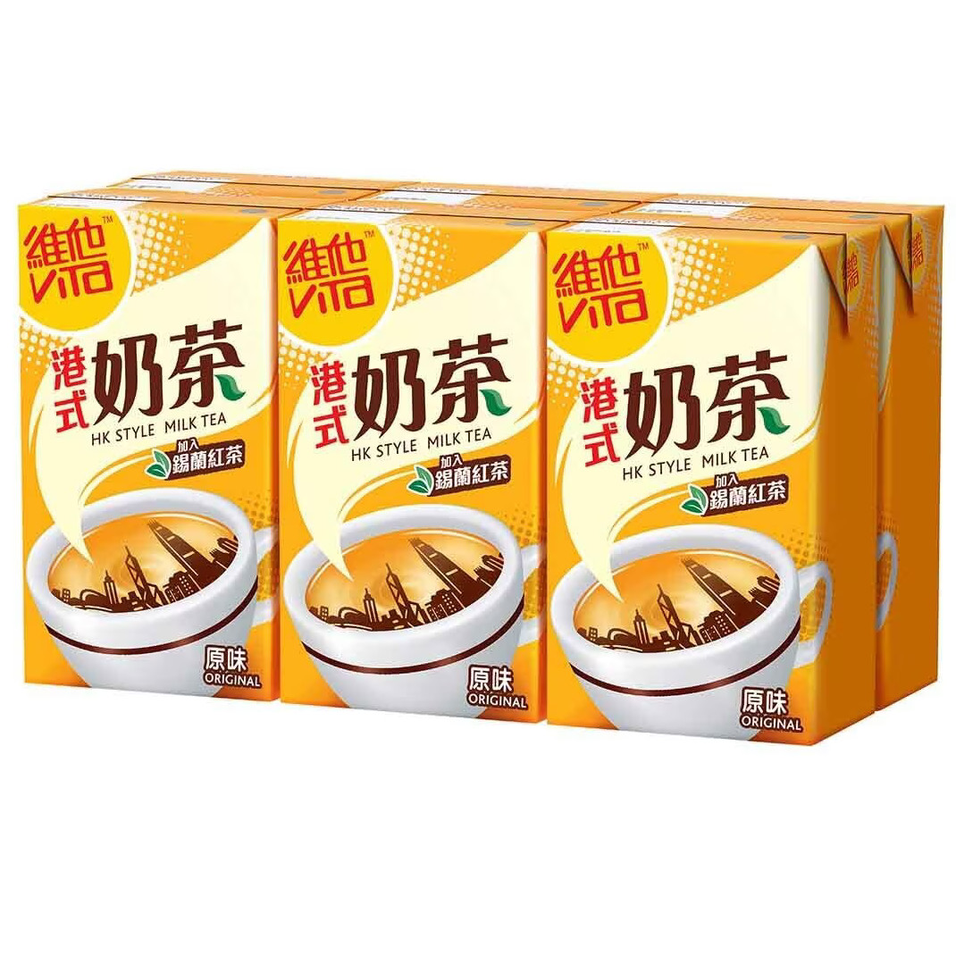 维他 港式奶茶 | Vita HK Style Milk Tea  6 x 250ml