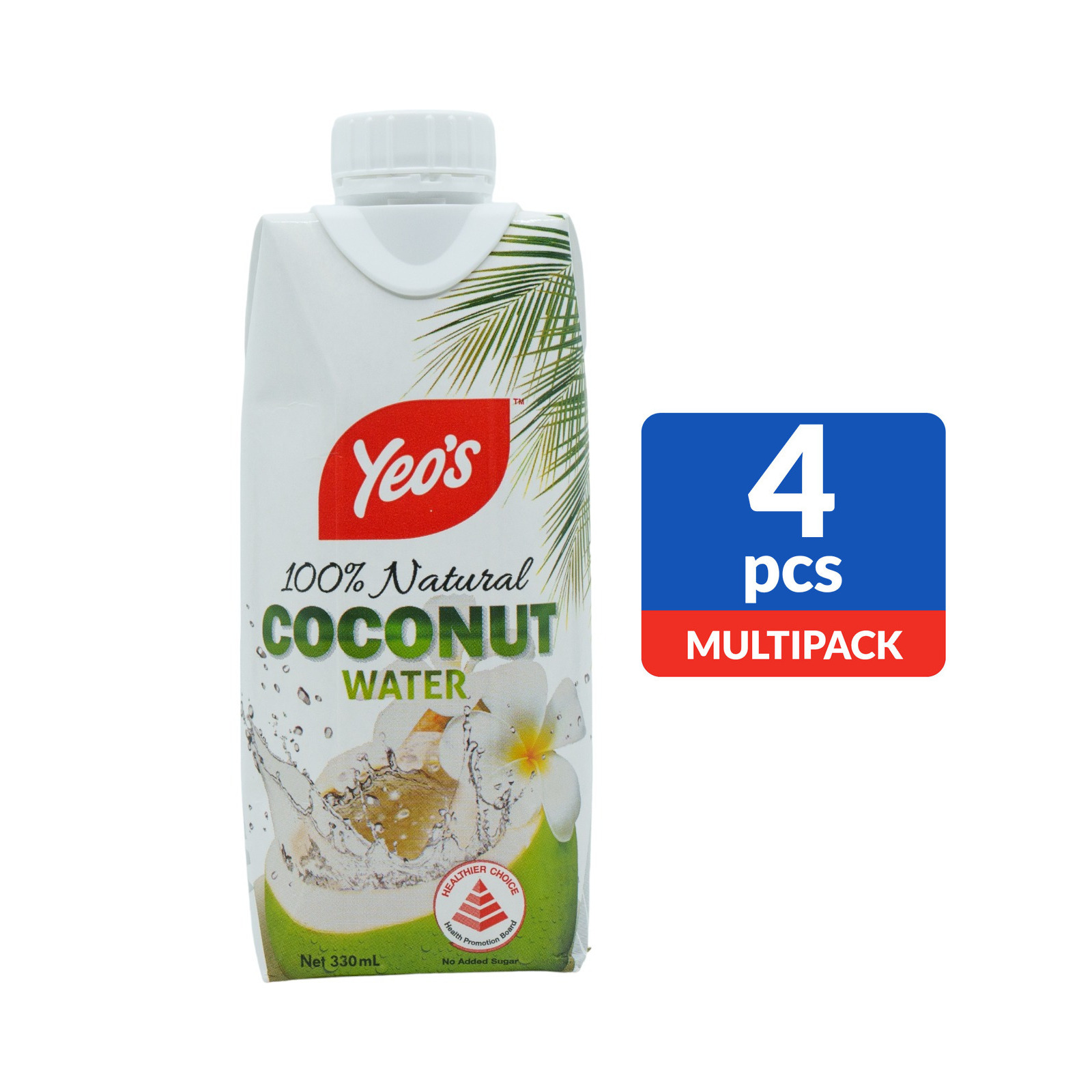 杨协成 100% 椰子水 | Yeo's 100% Coconut Water	4	x	330ml