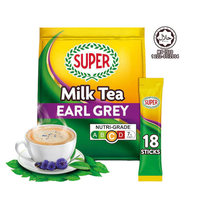 超级 伯爵奶茶 3合1速溶 | Super Earl Grey Instant 3 In1 Milk Tea 18 x 25g