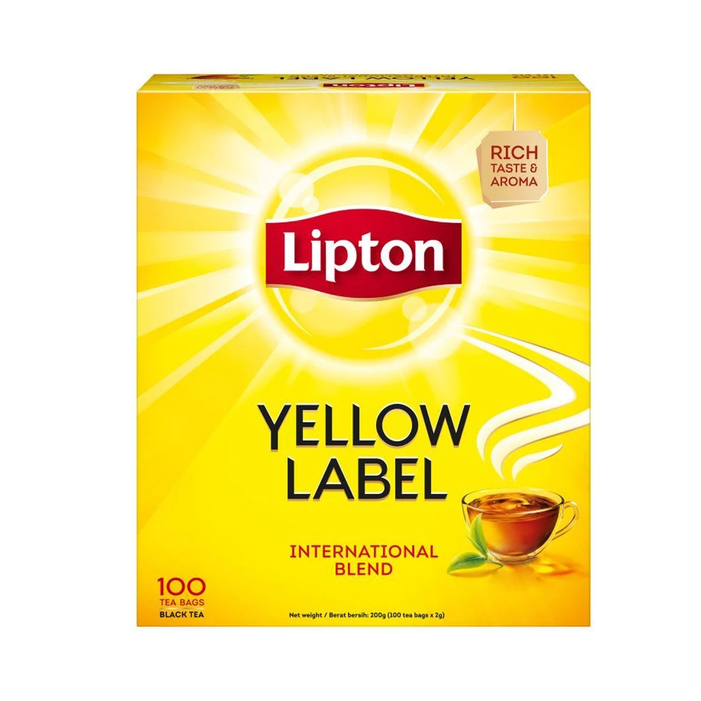 立顿 黄牌精选红茶 100茶包 | Lipton Yellow Label Tea 100 x 2g