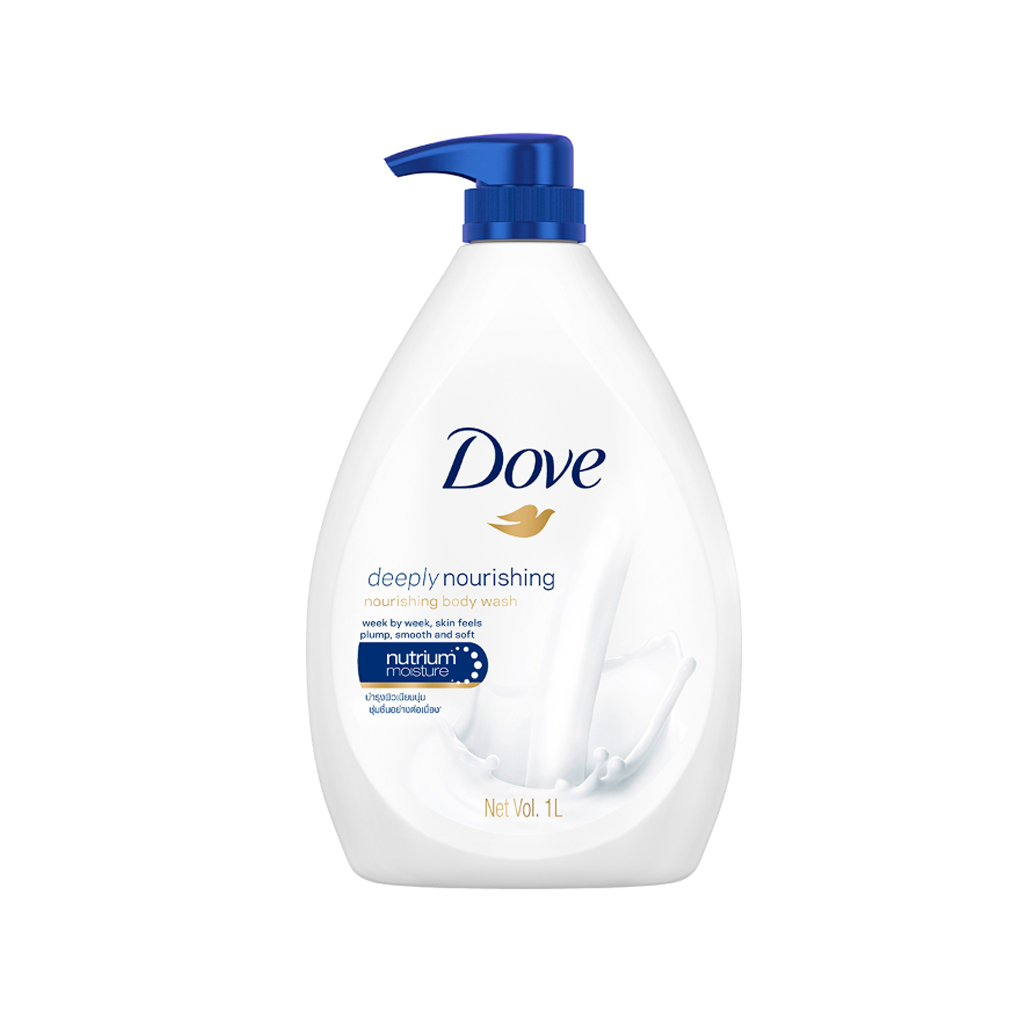 多芬 滋润保湿 牛奶沐浴露 | Dove Beauty Nourishing Moisture Body Wash 1L