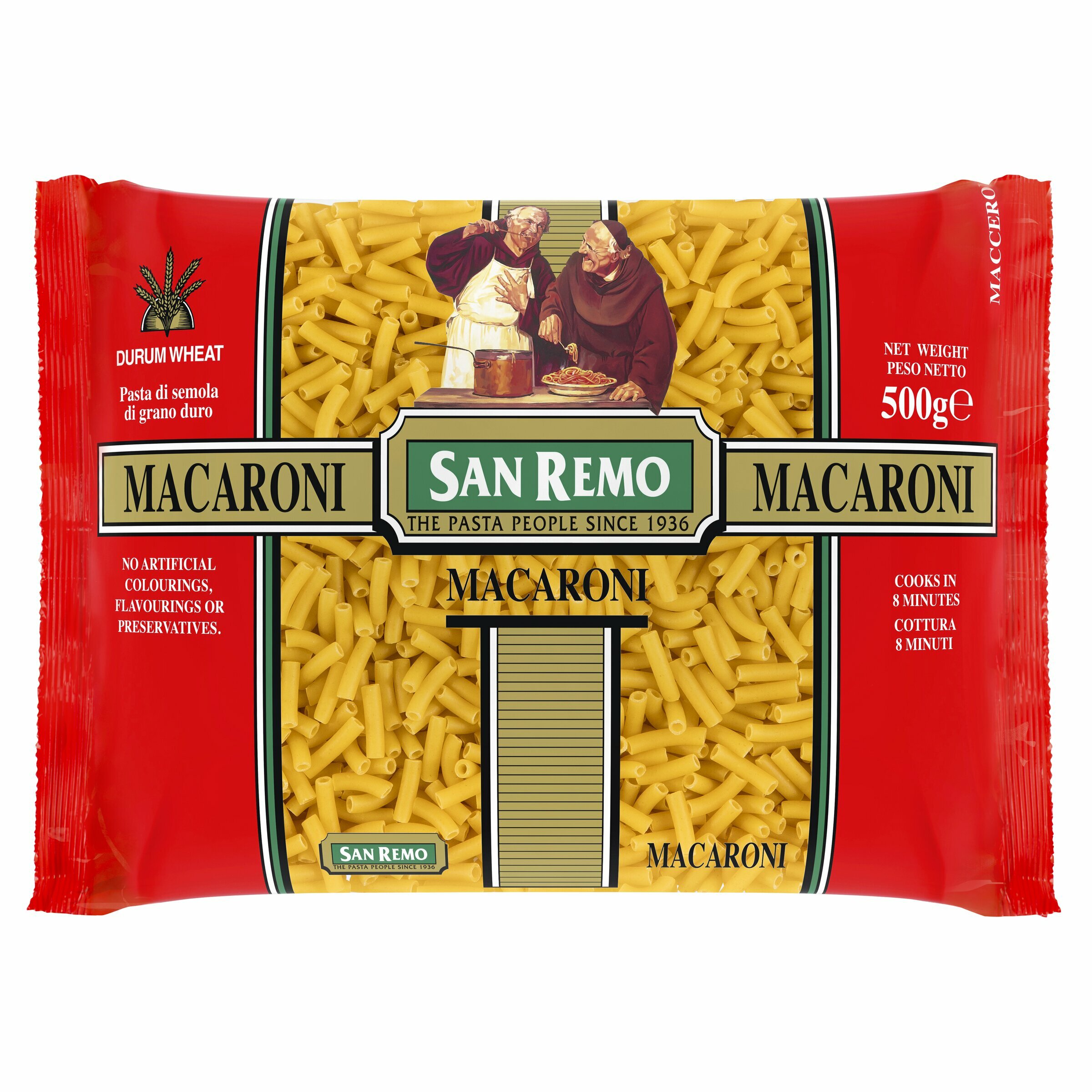 赛瑞盟 38号 通心粉 | San Remo No.38 Pasta Macaroni  500g