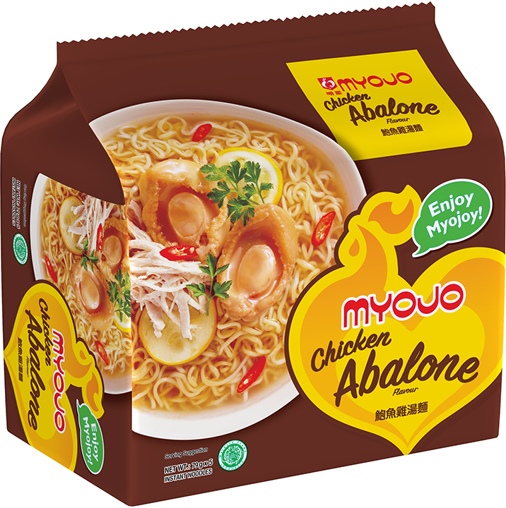 明星 鲍鱼鸡汤面 5袋 | Myojo Chicken Abalone Instant Noodle 5 x 80g