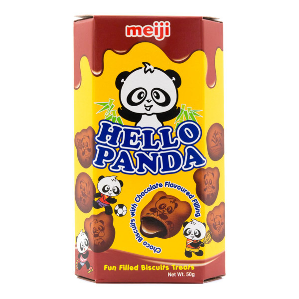 明治 熊猫双重巧克力夹心饼干 | Meiji Hello Panda Biscuits Double Chocolate 50g