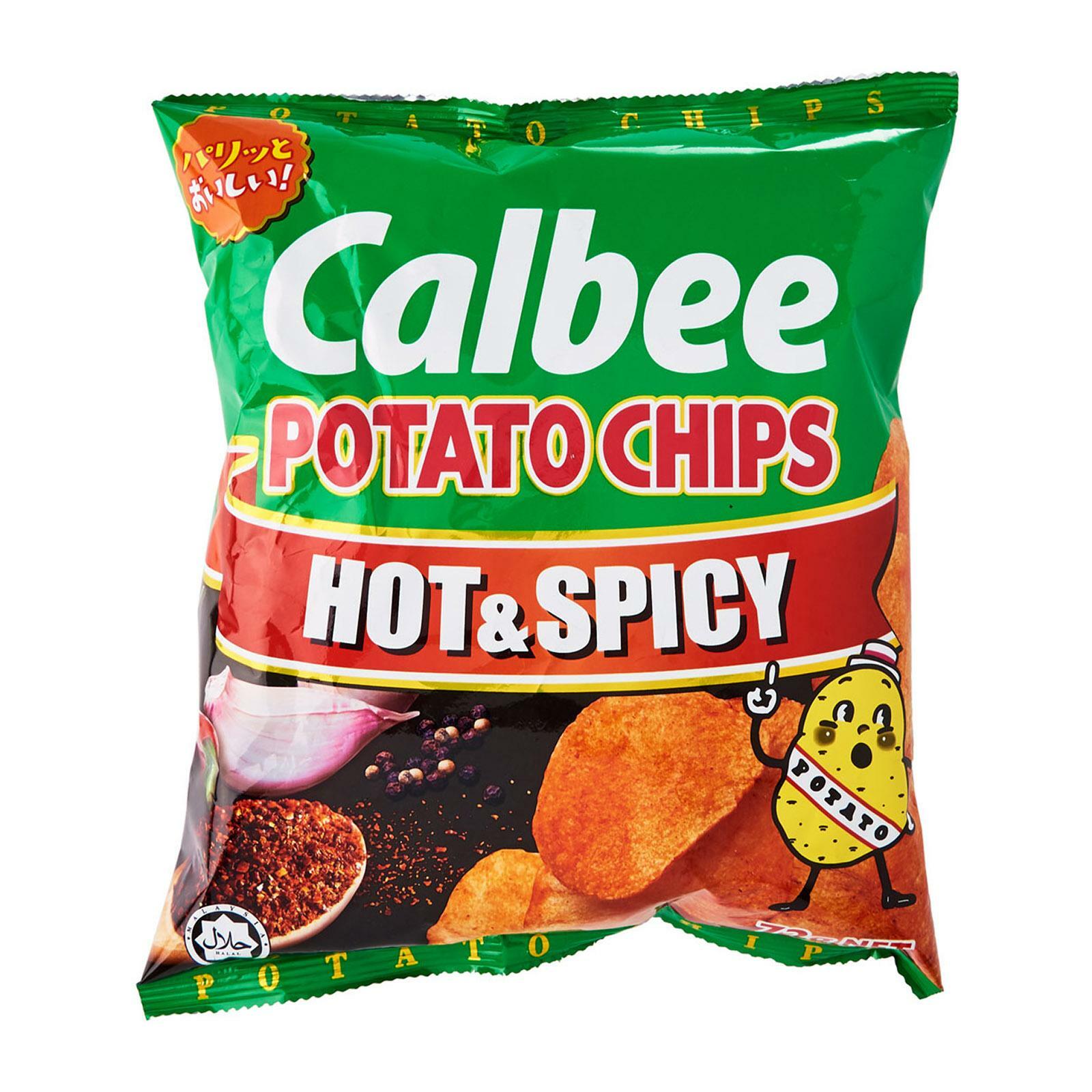 卡乐比 香辣味薯片 | Calbee Potato Chips Hot And Spicy  72g