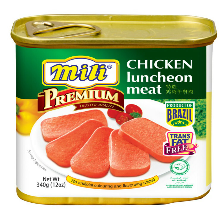 Mili 鸡肉午餐肉 | Mili Premium Chicken Luncheon Meat Halal 340g 