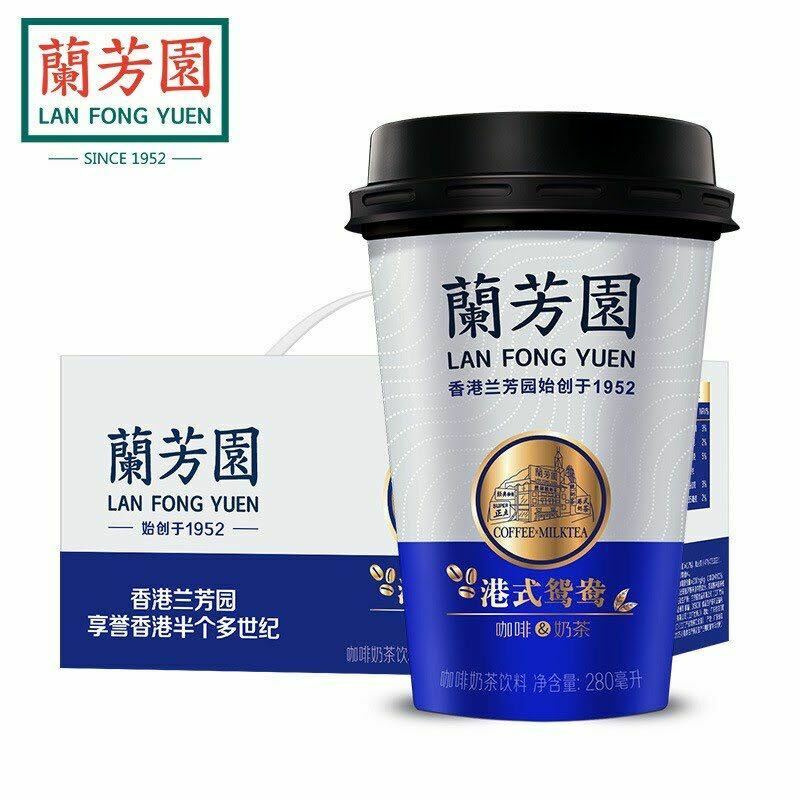 兰芳园 港式鸳鸯 |  Lan Fong Yuen HK Style Yuan Yeung Milk Tea  280ml   