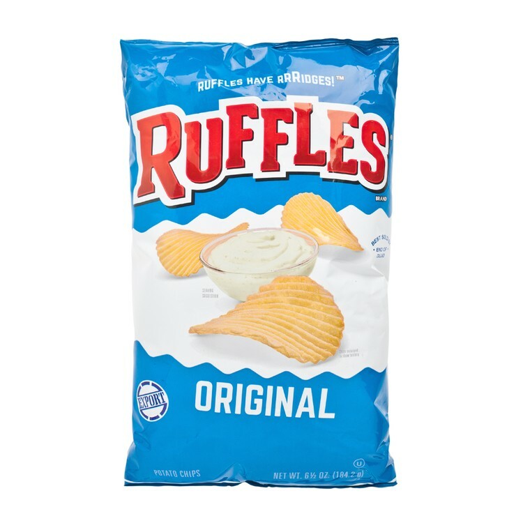 莱芙士 原味波浪薯片 | Ruffles	Original Potato Chips			170g