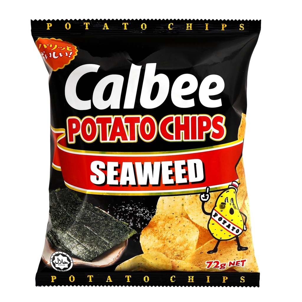 卡乐比 海苔味薯片 | Calbee Potato Chips Seaweed 72g