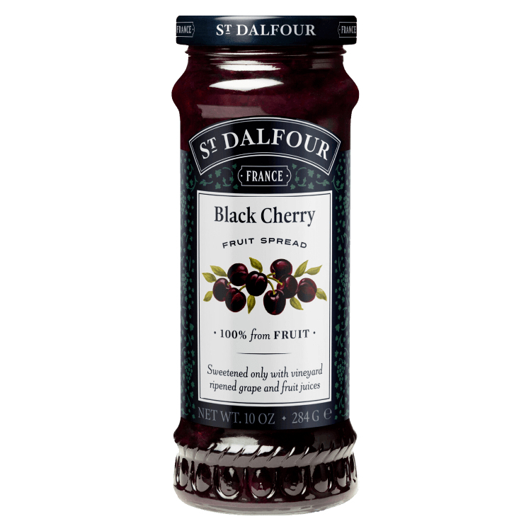 圣桃园果酱 黑樱桃 | St. Dalfour Fruit Spread Black Cherry 284g