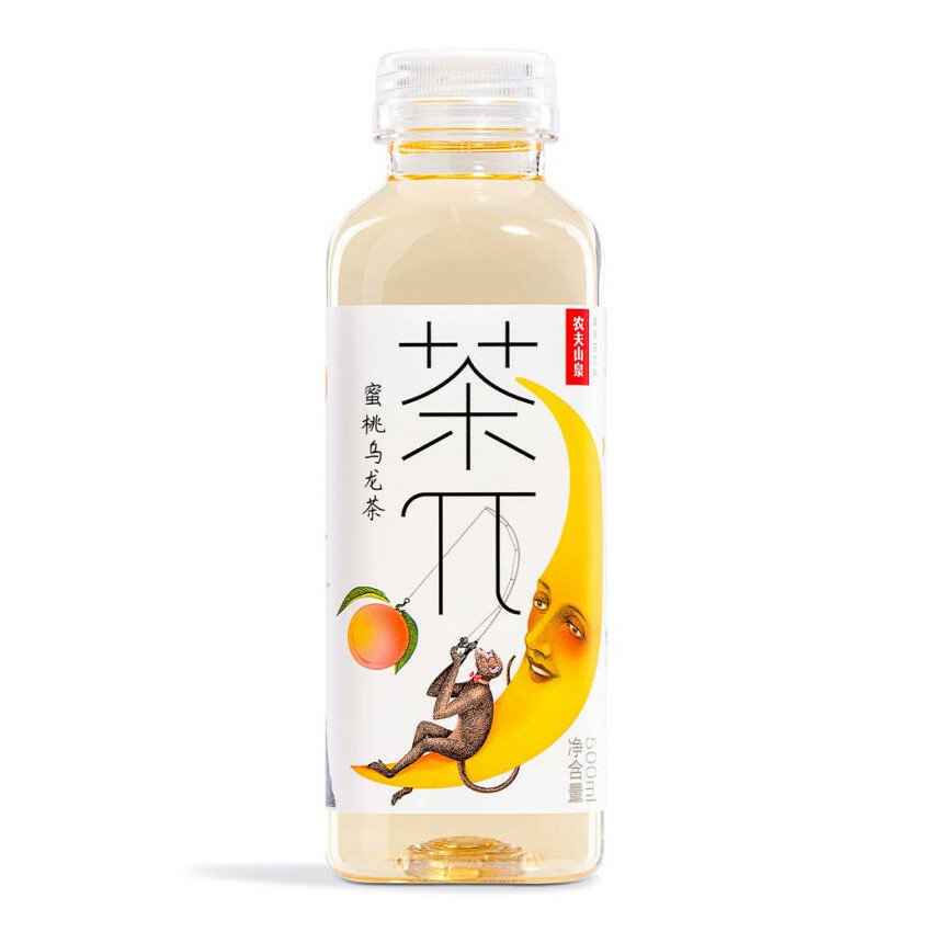 农夫山泉 茶派 蜜桃乌龙茶 | Nongfu Cha Pai Peach Oolong 500ml