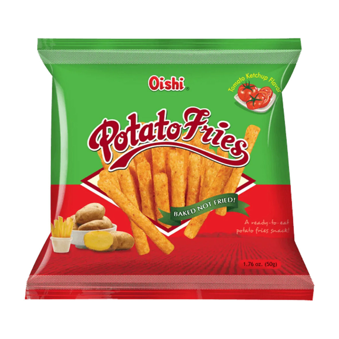 上好佳 番茄味 薯条 | Oishi Potato Fries - Tomato 50g